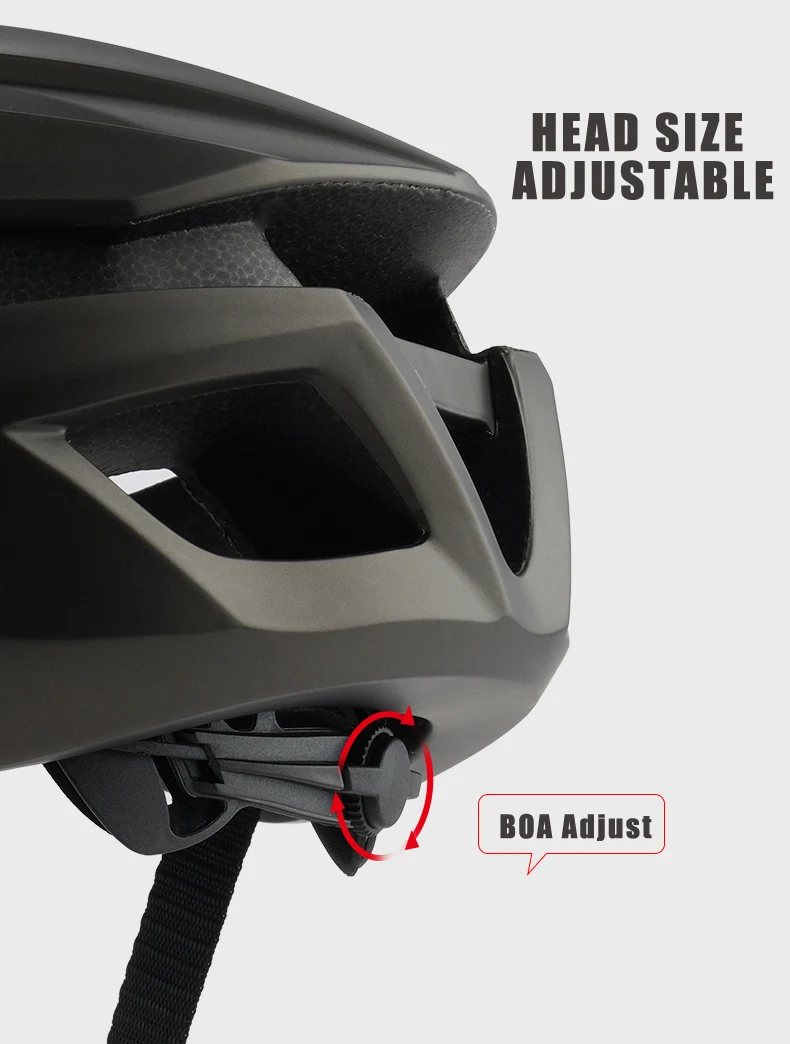 KOOTU Professional Road Bike Helmet Bike/Bicycle Helmet with Breathable Cooling Vents And Adjustable Side Belt -Size 57-61cm