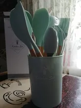 Utensils-Set Storage-Box-Tools Baking-Tools Silicone Kitchenware Non-Stick Heat-Resistant