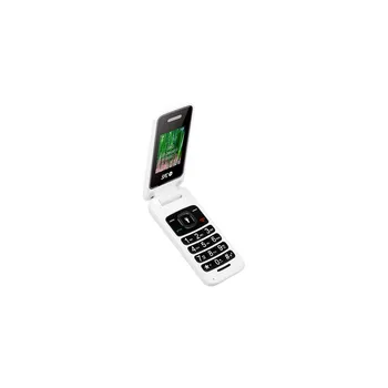 

SPC 2306B Flip Mobile phone BT FM White