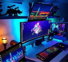 Tiras de luces LED con USB, Bluetooth 5050, SMD 0,5 M, 1M, 2M, 3M, 4M, 5M, DC5V, resistente al agua, diodo Flexible, iluminación de fondo de pantalla de escritorio de TV