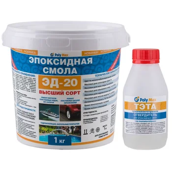 

Epoxy resin ed-20 (1 kg) with theta curing agent (100 gr)