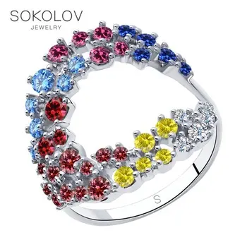 

Ring. sterling silver with cubic zirkonia fashion jewelry 925 women's/men's, male/female, women's male