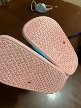 Zapatillas de unicornio arcoíris para niños y niñas, zapatos de playa, pantuflas suaves para interiores
