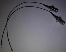 Uds F IPX Cable F hembra a uFL/u FL/IPX/IPEX-1 hembra Jack RF113 1,13 MM RF Pigtail Coaxial antena 3G de extensión de Cable Coaxial