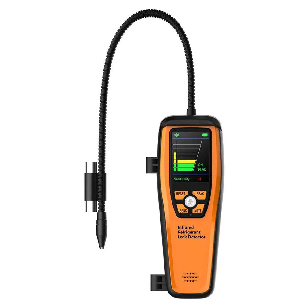 US $150.59 Elitech ILD200 Advanced Refrigerant Leak Detector Halogen Leak Tester Gas Analyzer High Sensitivity Portable Case 10Years Life