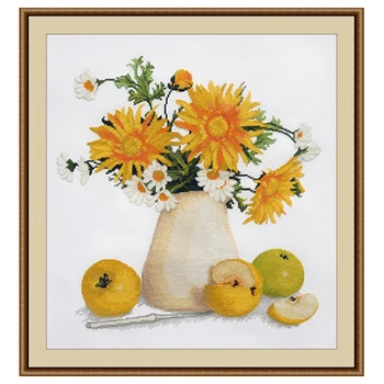 

936 set for embroidery 'oven' 'warm let', 31*33 cm