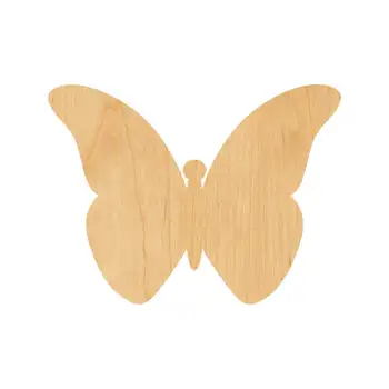 

Flying Butterfly Laser Cut Out Wood Shape Craft Supply - Unfinished