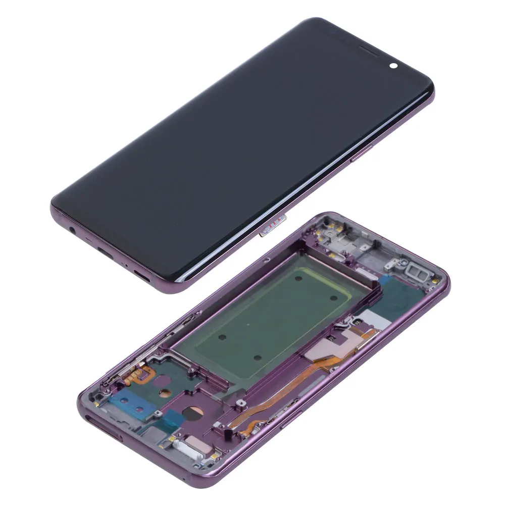 Ori For Samsung Galaxy S9 S9Plus LCD Touch Screen Super AMOLED Display Digitizer Assembly Replacement NO Burn Shadows New