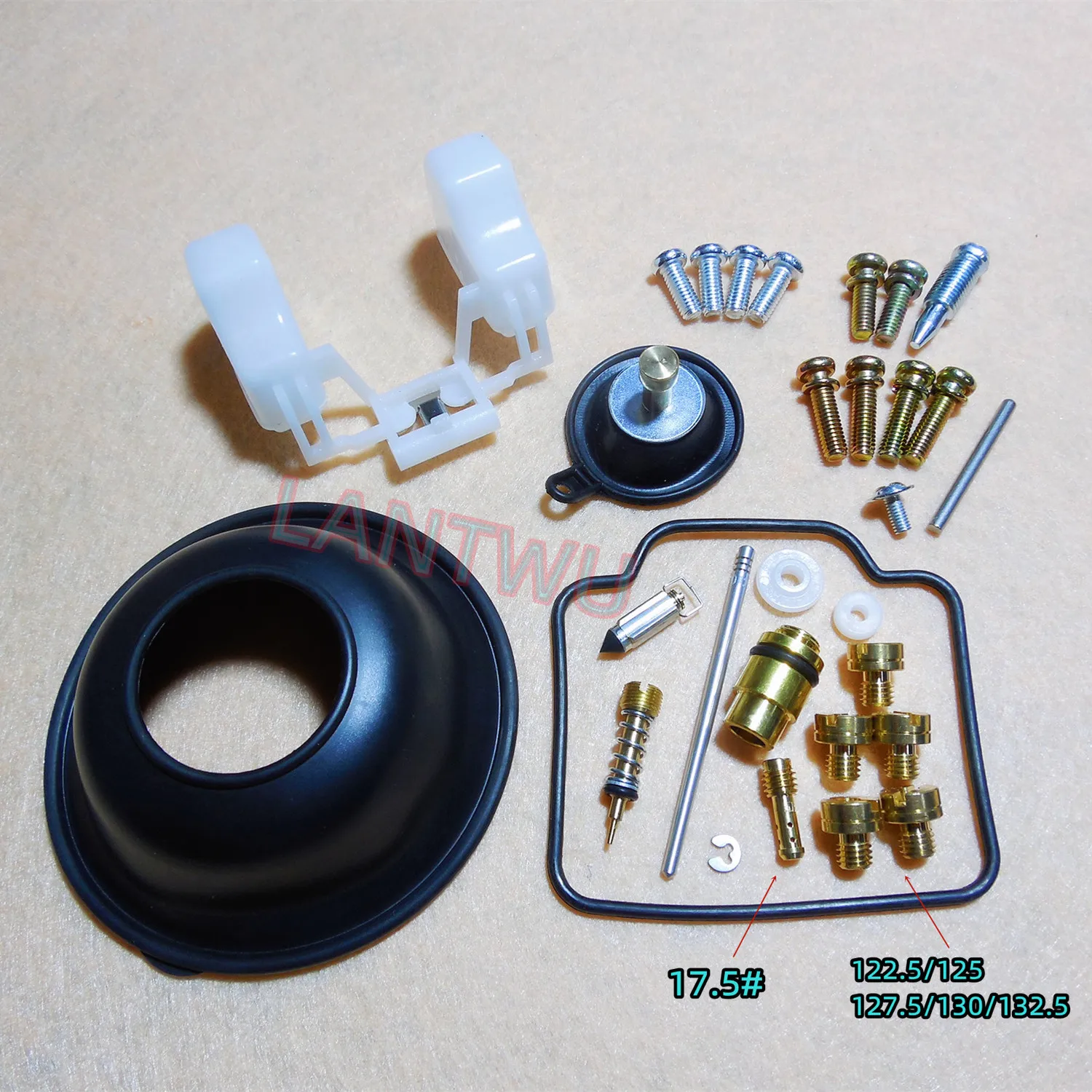 

For Kawasaki 1997~2010 Version G1~G8 H1~H8 Super Sherpa Series KL250 Motorcycle Mikuni Carburetor Repair Kit