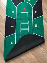 Tablecloth Poker-Accessory Board-Game Rubber Texas-Holdem Casino with Flower-Pattern