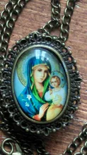 Pendant Watch Necklace Chain Retro Clock Gift Womens Ladies Virgin Analog for Elegant