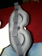 Máscara de ojos para dormir para hombre y mujer, Copa contorneada 3D, cóncavo, moldeada, para dormir por la noche, bloquee la luz