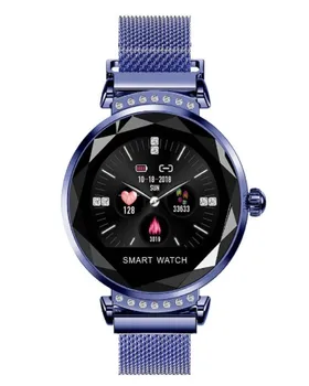 

Smart watch ZDK H2 (water resistant, heart rate monitor, pedometer, tonometer, blue)