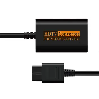 

720P Video Adapter Game Console HD Convertor Game Console to TV Video Cable Replacement for N64