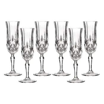 

A set of champagne glasses of 6 PCs. "opera" 130 ml. HEIGHT = 20.5 cm.