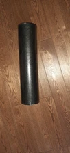 ROEGADYN EPP-Rodillo de espuma para Pilates, rodillo negro de espuma para Yoga, 30/45/60CM, equipo de ejercicio, rodillo de masaje corporal para mujeres/hombres