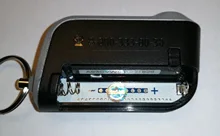 Llavero para mando a distancia LCD Vertical A93, sistema de alarma antirrobo para coche, bidireccional, rusa, A93