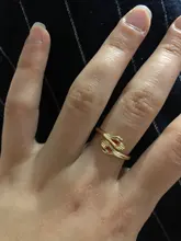 Anillo de mano abierto para hombre y mujer, anillos de abrazo romántico, amor ajustable creativo, para siempre