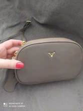 Bandolera de cuero auténtico de mano de alta calidad para mujer, bolso de mano de estilo de moda, tendencia, bandolera de doble uso, bolsa de ocio