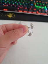 S925 de Color plata Simple ronda Bling CZ piedra de circón pendientes joyería de moda coreana pendientes para las mujeres chica