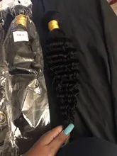 Mechones de ondas profundas extensiones de pelo ondulado mechones brasileños extensiones de cabello de 30 pulgadas con rizos profundos para mujeres negras extensiones de cabello humano mechones