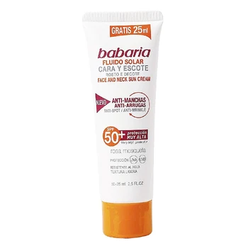 

Facial Sun Cream Solar Adn Sensitive Babaria Spf 50 (75 ml)