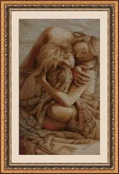 

CROSS STITCH KIT PANDATHREAD GREAT PAINTERS 32458