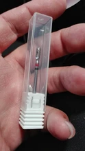 Brocas de carburo para manicura eléctrica, accesorios de herramientas de pedicura, 1 Uds.