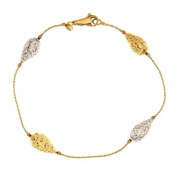 

Woman bracelet yellow gold and white 803321706430