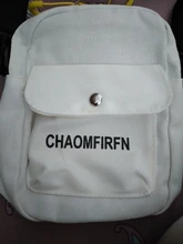 Bolso de hombro de Color puro para mujer, bandolera de lona con cremallera del bolso