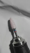 Fresa de cerámica para manicura, brocas de carburo de diamante, herramientas de pedicura