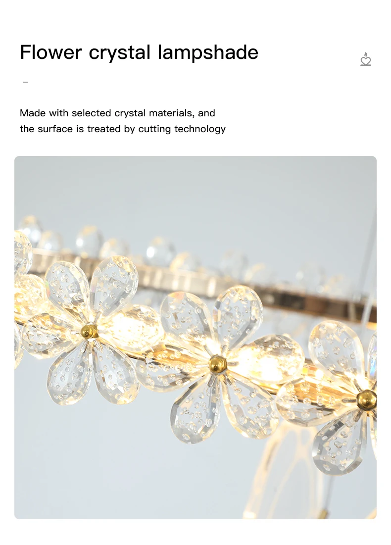 chandelier floor lamp Nordic Crystal Chandelier For Living Room Hall  Dining Table Kitchen Island Home Decor Duplex Villa Luxury Hanging Pendant Lamp dining room chandeliers