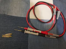 Alligator-Clip Probe Cable Test-Hook Banana-Plug Cleqee P1308b 8PCS 4MM