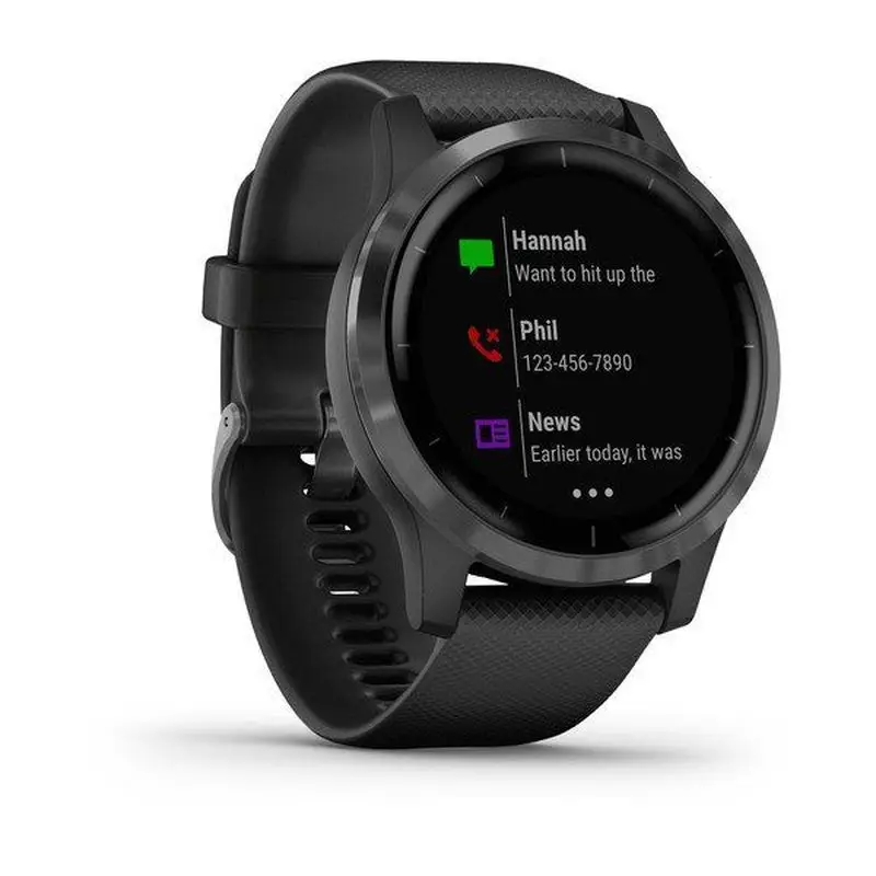 Смарт часы VIVOACTIVE 4 черные (010 02174 13) официальная гарантия 1 год GPS спорт кардио
