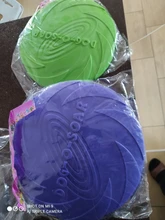 Juguetes para mascotas al aire libre, para perros grandes discos voladores, entrenamiento de cachorros, goma de juguete, disco volador de 15cm, 18cm y 22cm, novedad de 2020