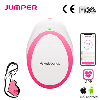 

Angelsounds High Quality Portable Pocket Fetal Doppler Baby Sound Heartbeat Pregnant Prenatal Monitor 3MHz Household Health Care