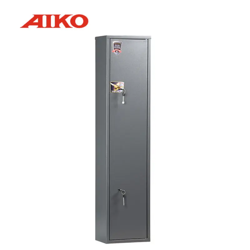Оружейный сейф AIKO ЧИРОК 1320 на 3 ствола с ключевым замком 1330x300x200 мм. для хранения