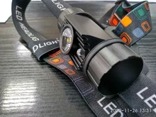 Headlamp Head-Torch Hunting-Flashlight Boruit Motion-Sensor Induction Rechargeable 1000LM