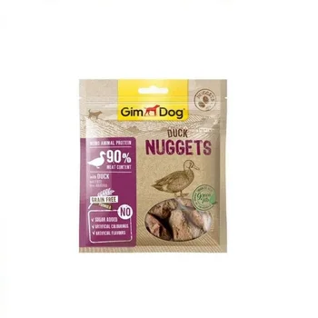 

Duck Nuggets Gimdog Trozos Curados y Liofilizados de Pato 55 Gr
