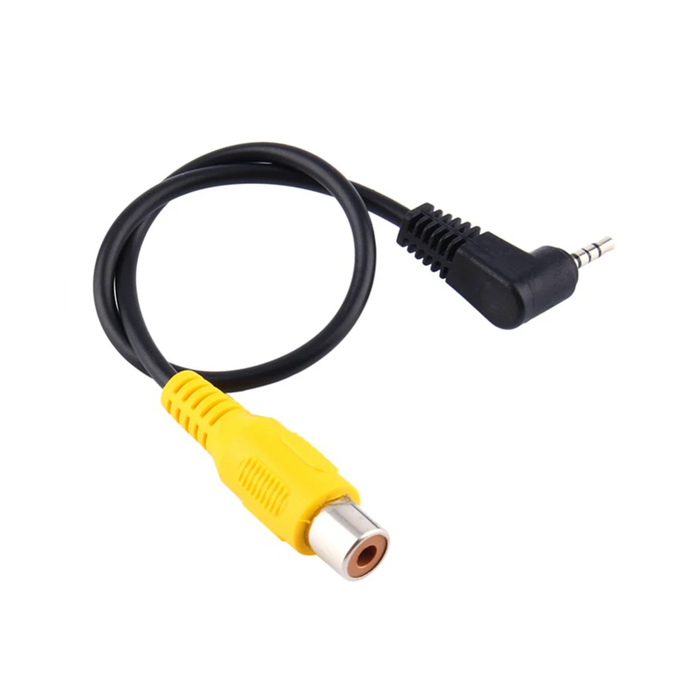 Кабель-переходник 2.5мм jack(4-pin) на RCA(мама) AV-IN для GPS, камеры ...