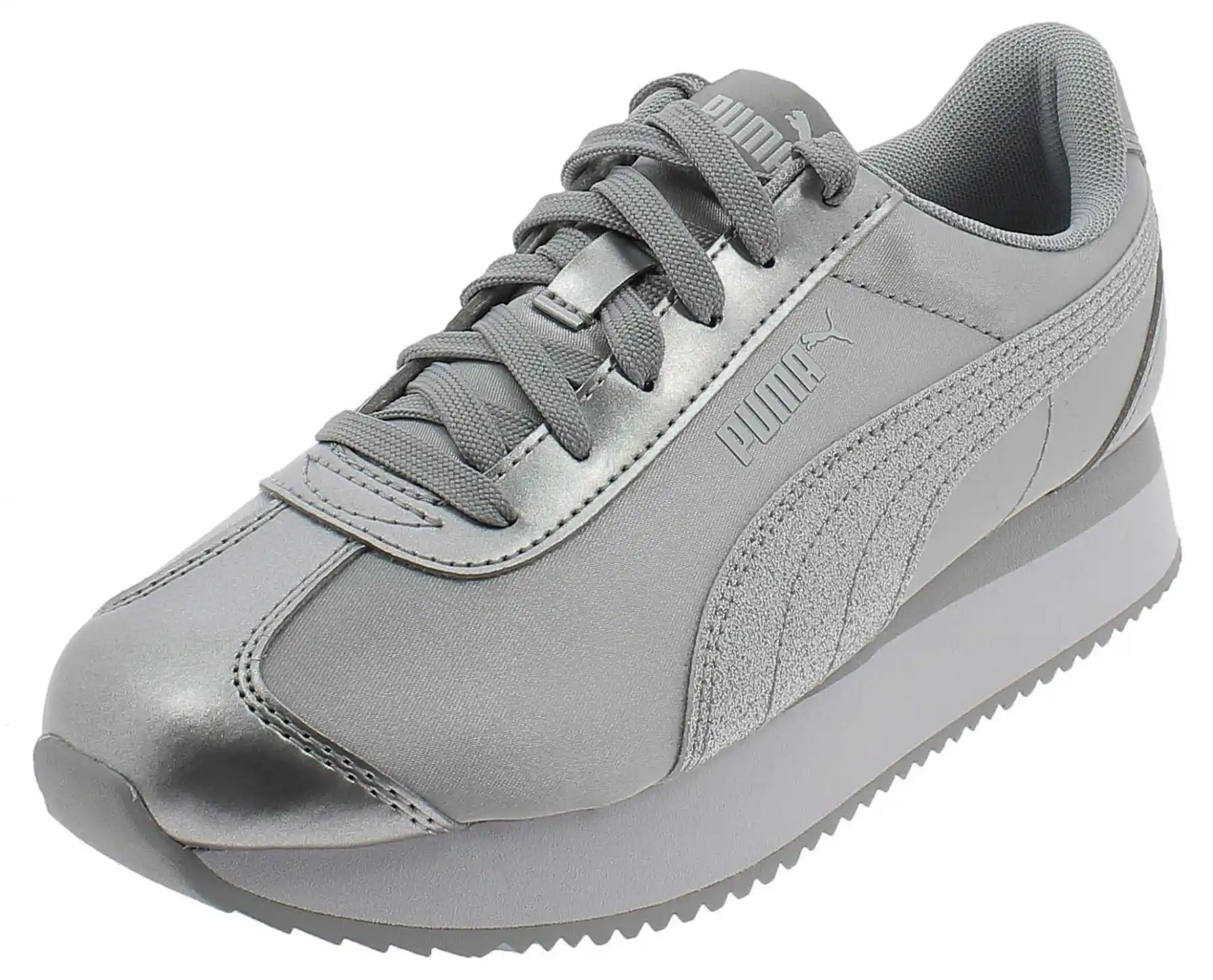 glitter pumas women's