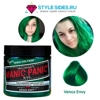 

Manic Panic hair dye, Manic Panic Venus Envy Green 118 ml.