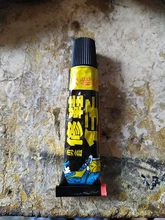 Pegamento de reparación súper adhesivo para zapatos, tubo de lona de goma y cuero, 18ml, A816