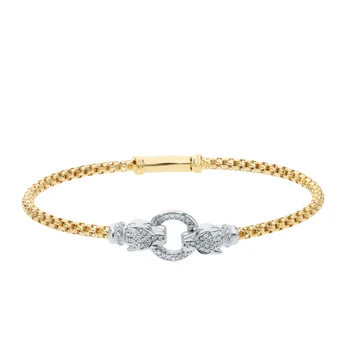 

Silver Bracelet with cubic zirconia sunlight sample 925