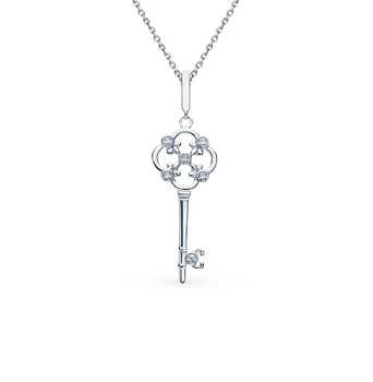 

Silver Pendant with cubic zirconia sunlight sample 925 test
