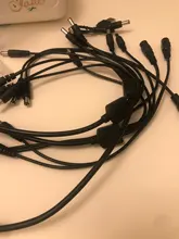 Cable divisor de POTENCIA DE CC 1 a 3, 5,5x2,1mm, para cámara de seguridad CCTV DVR