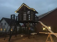 Solar-Light Lantern Garland Wedding-Garden-Decoration Outdoors 