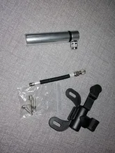 PCycling-minibomba de mano de ciclista para bicicleta, Inflador de neumáticos de aleación de aluminio, 120PSI, para AV/FV