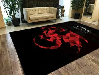 

House Targaryen Patterned Carpet ,Non Slip Floor Carpet,Teen's Carpet,Turkish Rug