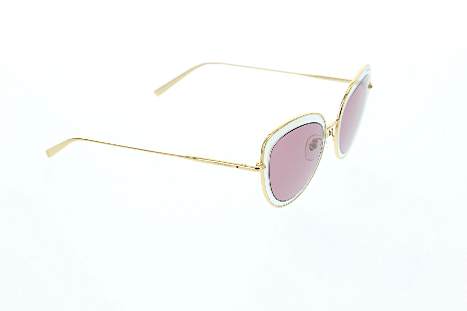 

Women's sunglasses os 2755 06 metal gold organic oval cat eye 59-16-140 osse